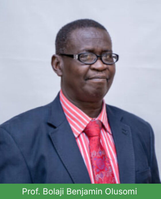 Prof. Bolaji Benjamin Olusomi